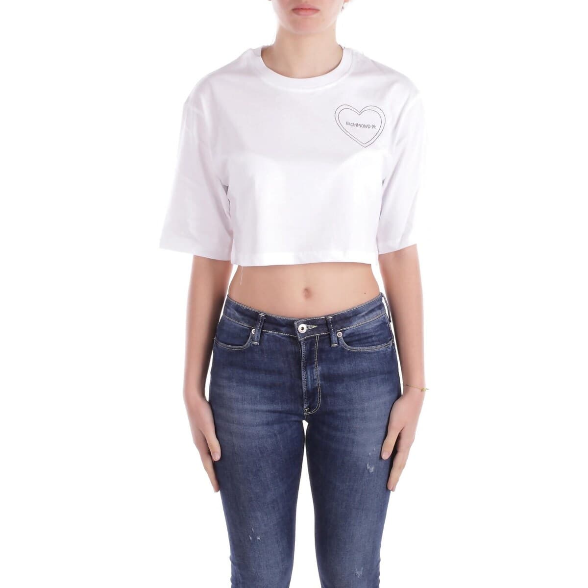 T-shirt με κοντά μανίκια John Richmond UWP25196TS