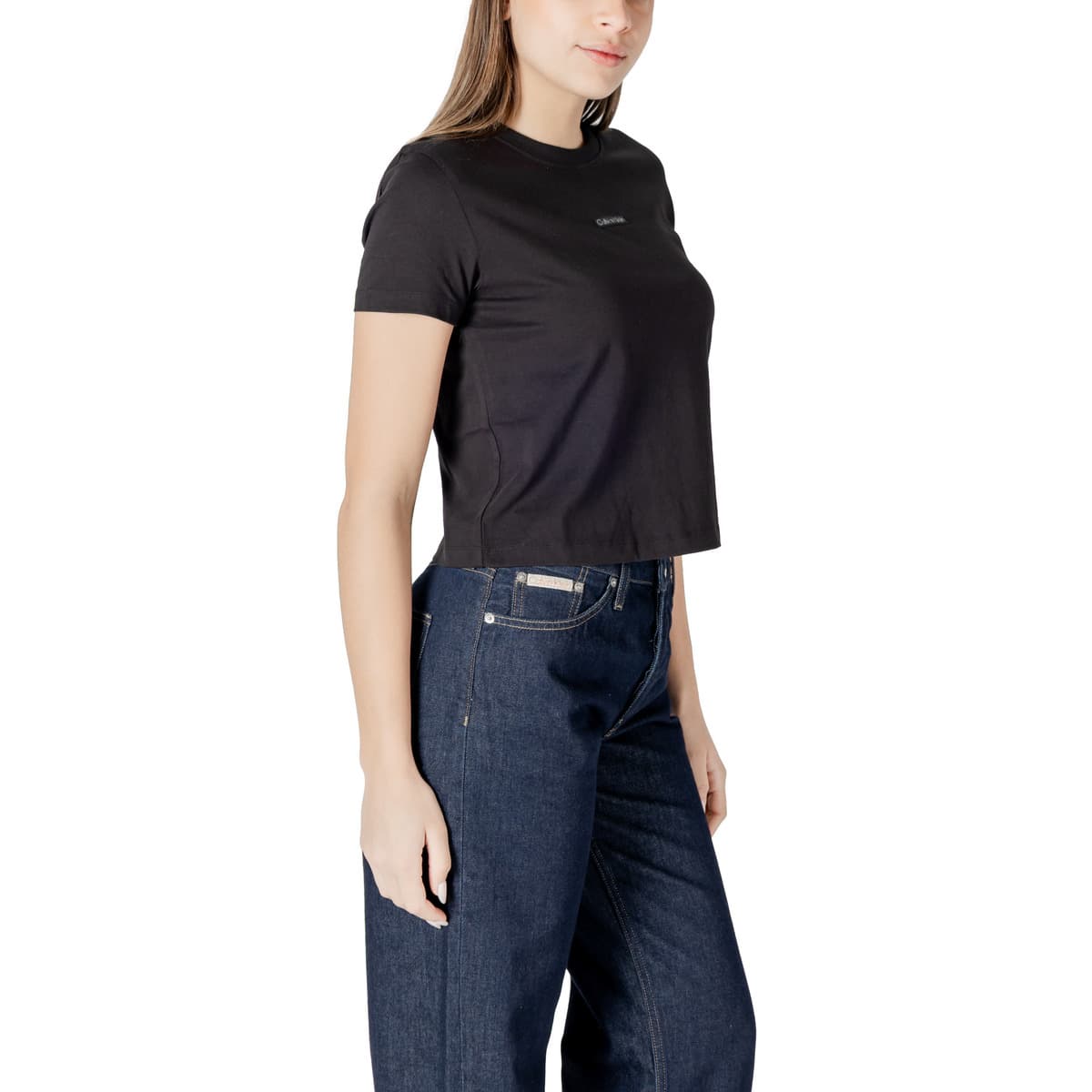 Women's T-Shirts Calvin Klein Black