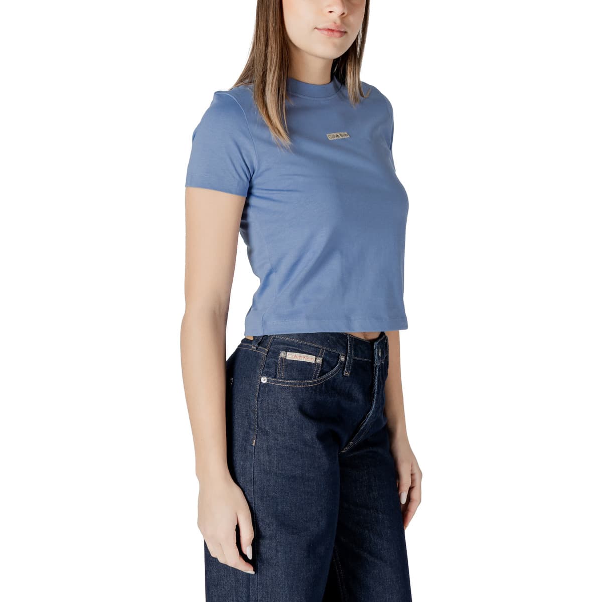 Women's T-Shirts Calvin Klein Blue