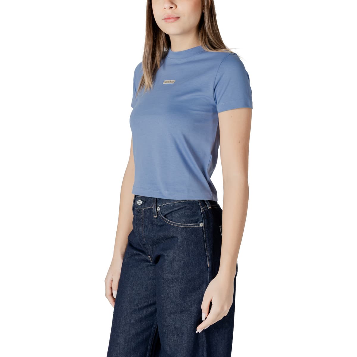 Women's T-Shirts Calvin Klein Blue