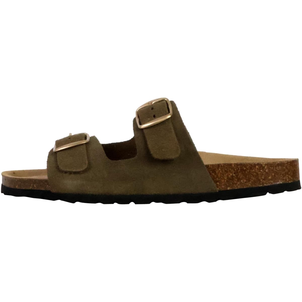 Women's Mules The Divine Factory Khaki