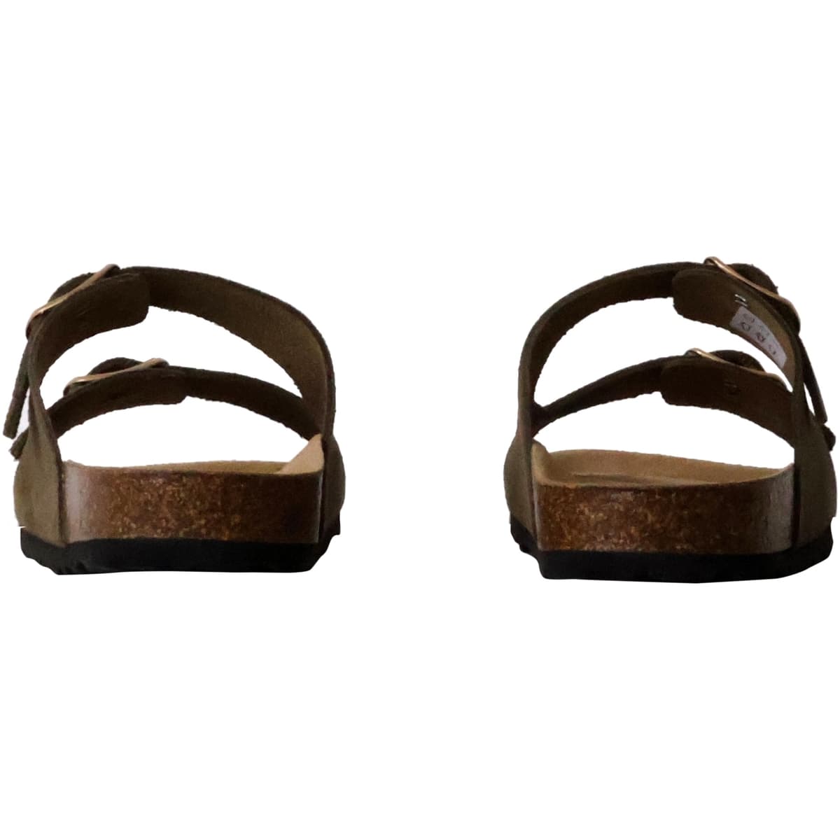 Women's Mules The Divine Factory Khaki