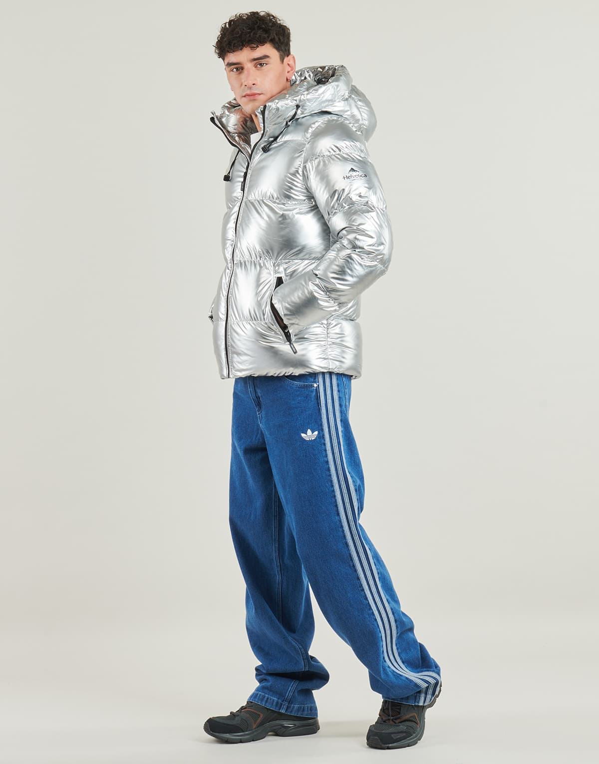 Men's Jackets Helvetica Silver