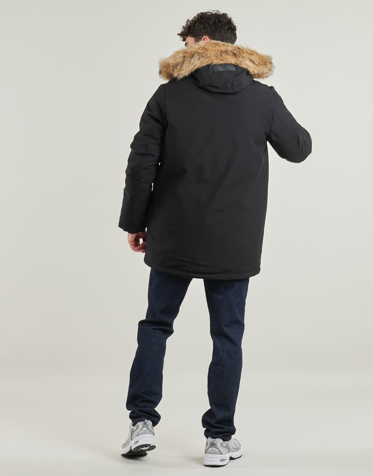 Men's Parkas Helvetica Black