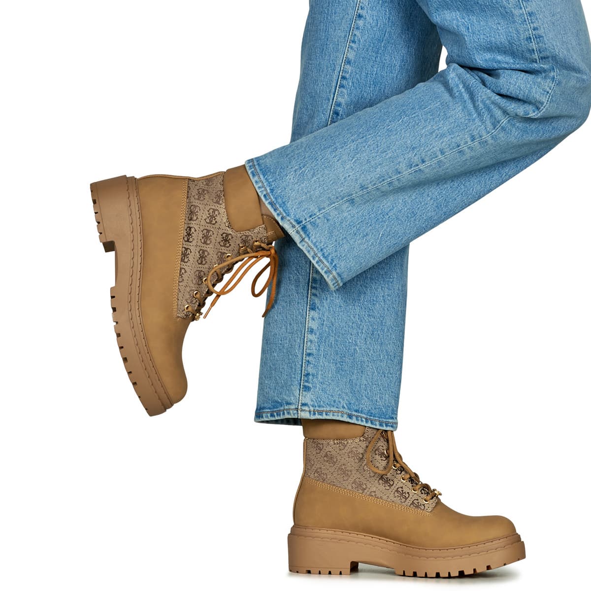 Women's Boots Guess Brown