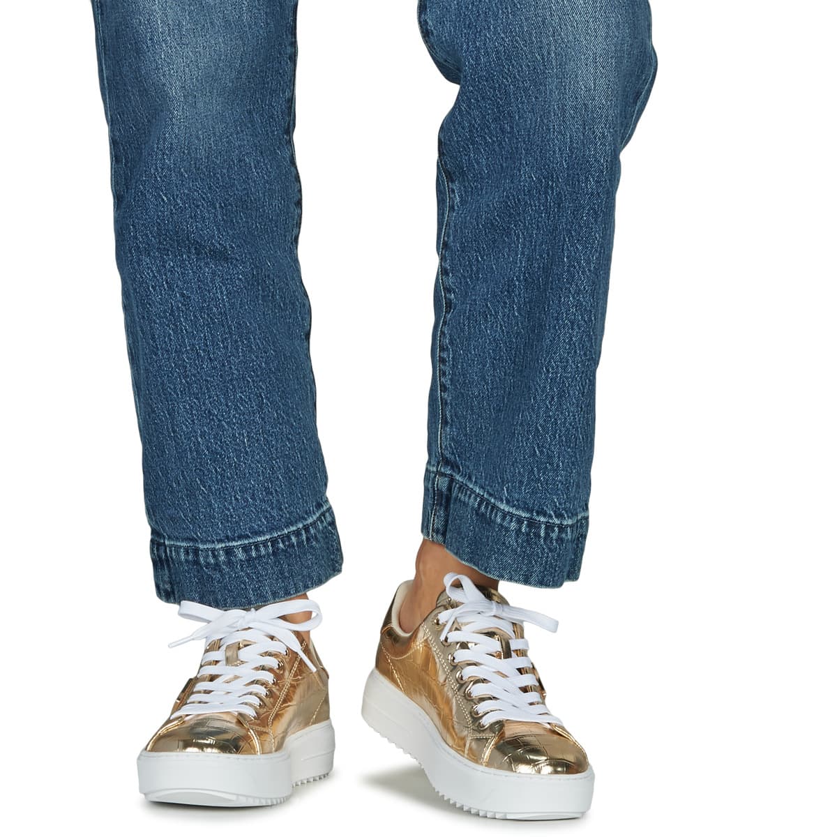 Women's Sneakers Guess Gold