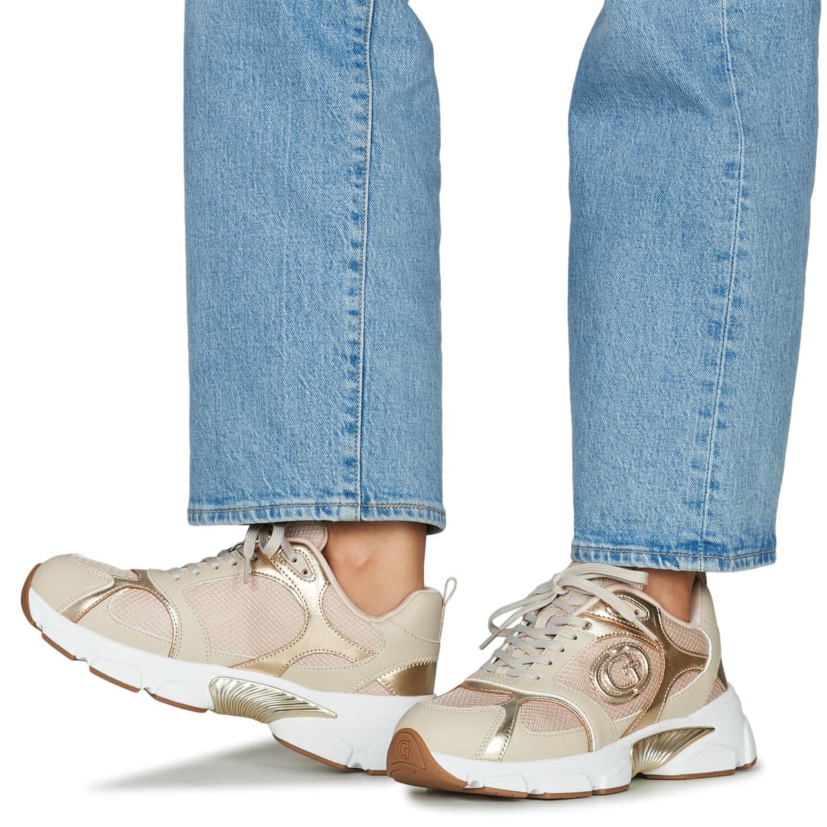 Women's Sneakers Guess Gold