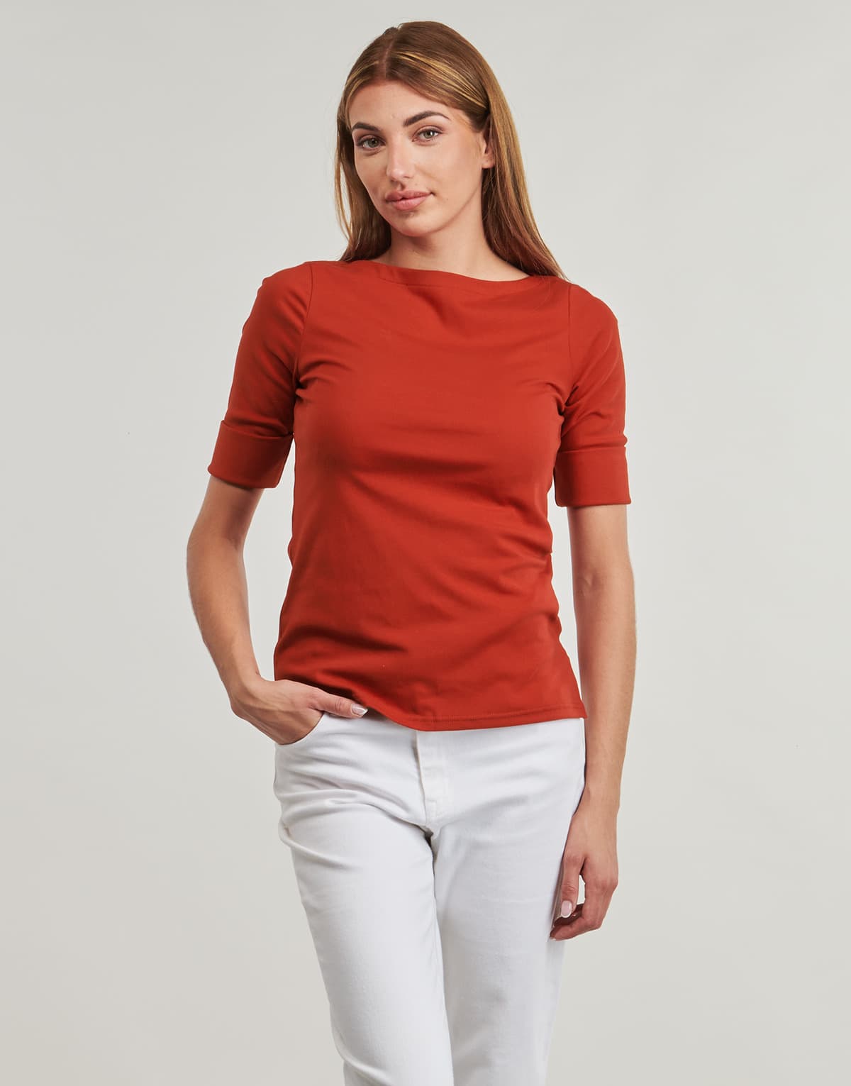 Women's T-Shirts Lauren Ralph Lauren Red