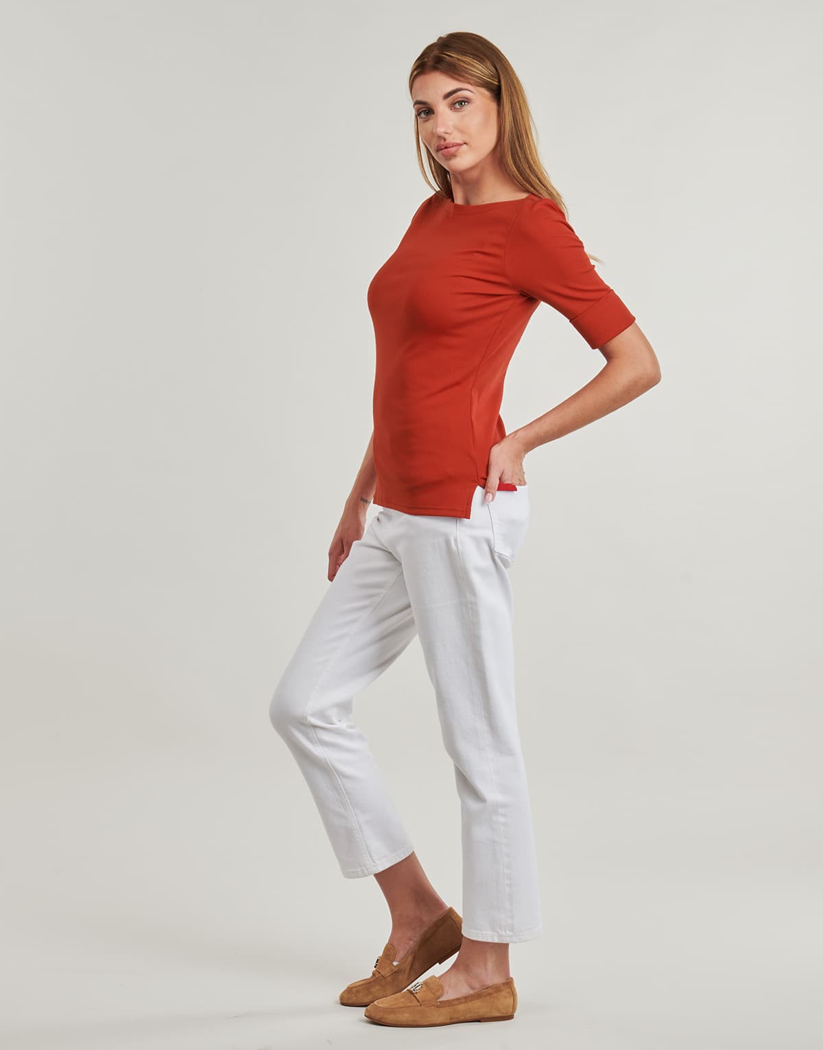 Women's T-Shirts Lauren Ralph Lauren Red