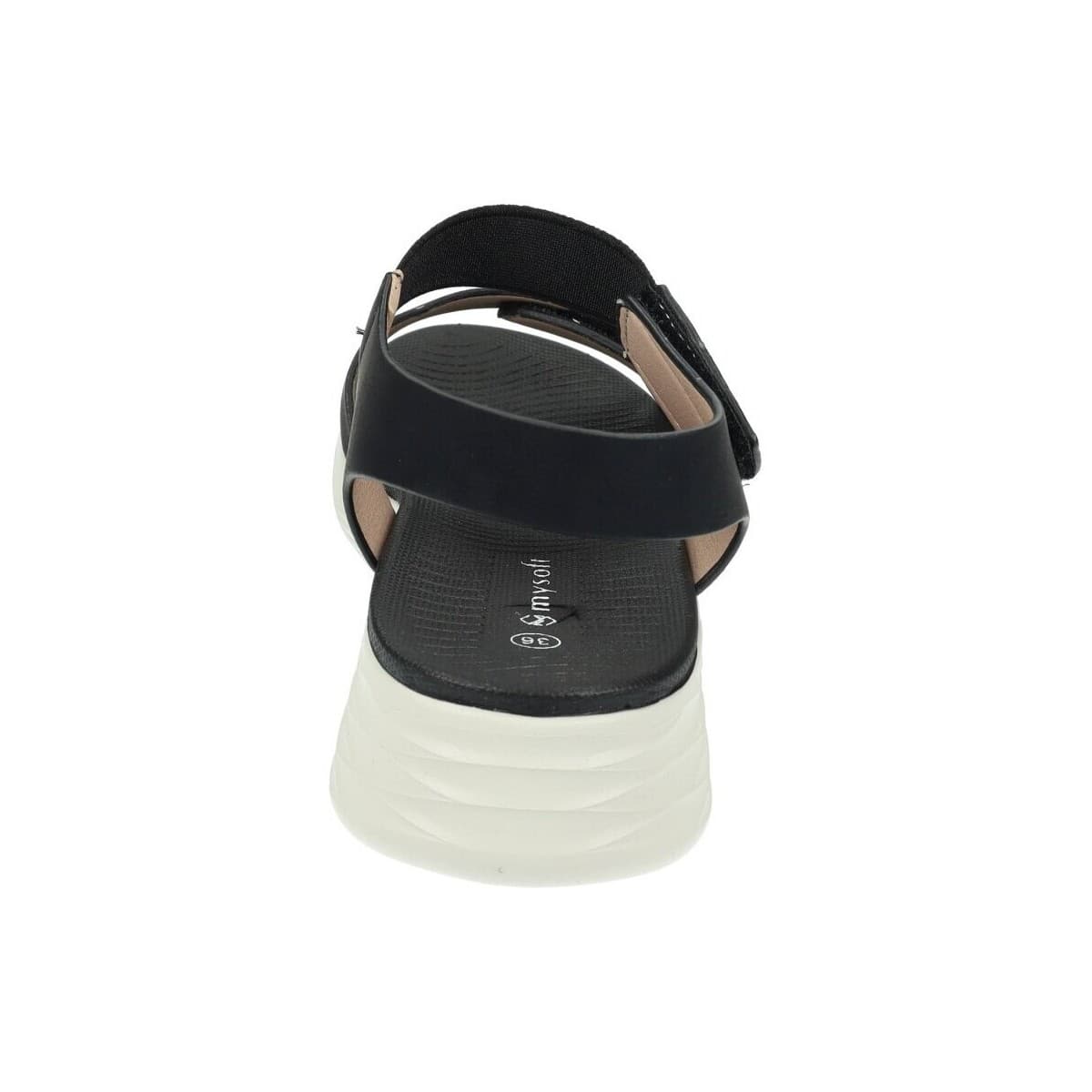 Women's Platforms Mysoft Black