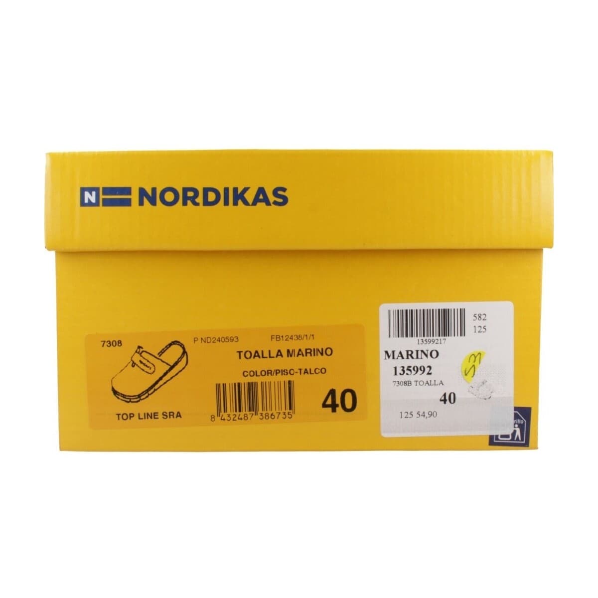 Women's House Slippers Nordikas Blue