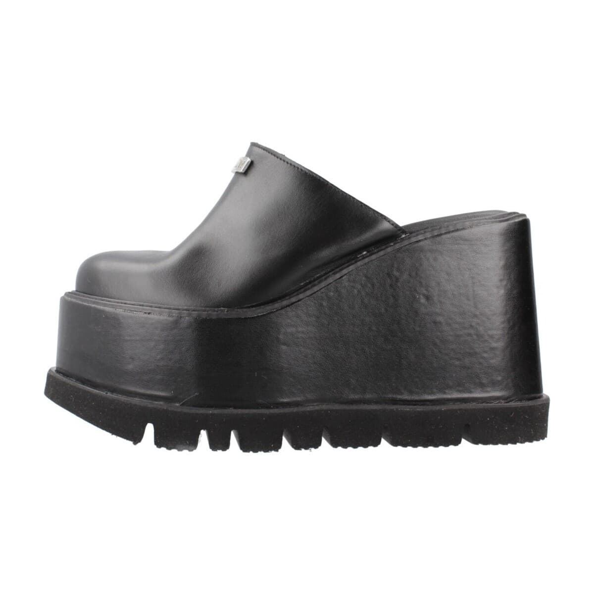 Women's Clogs Yellow Black