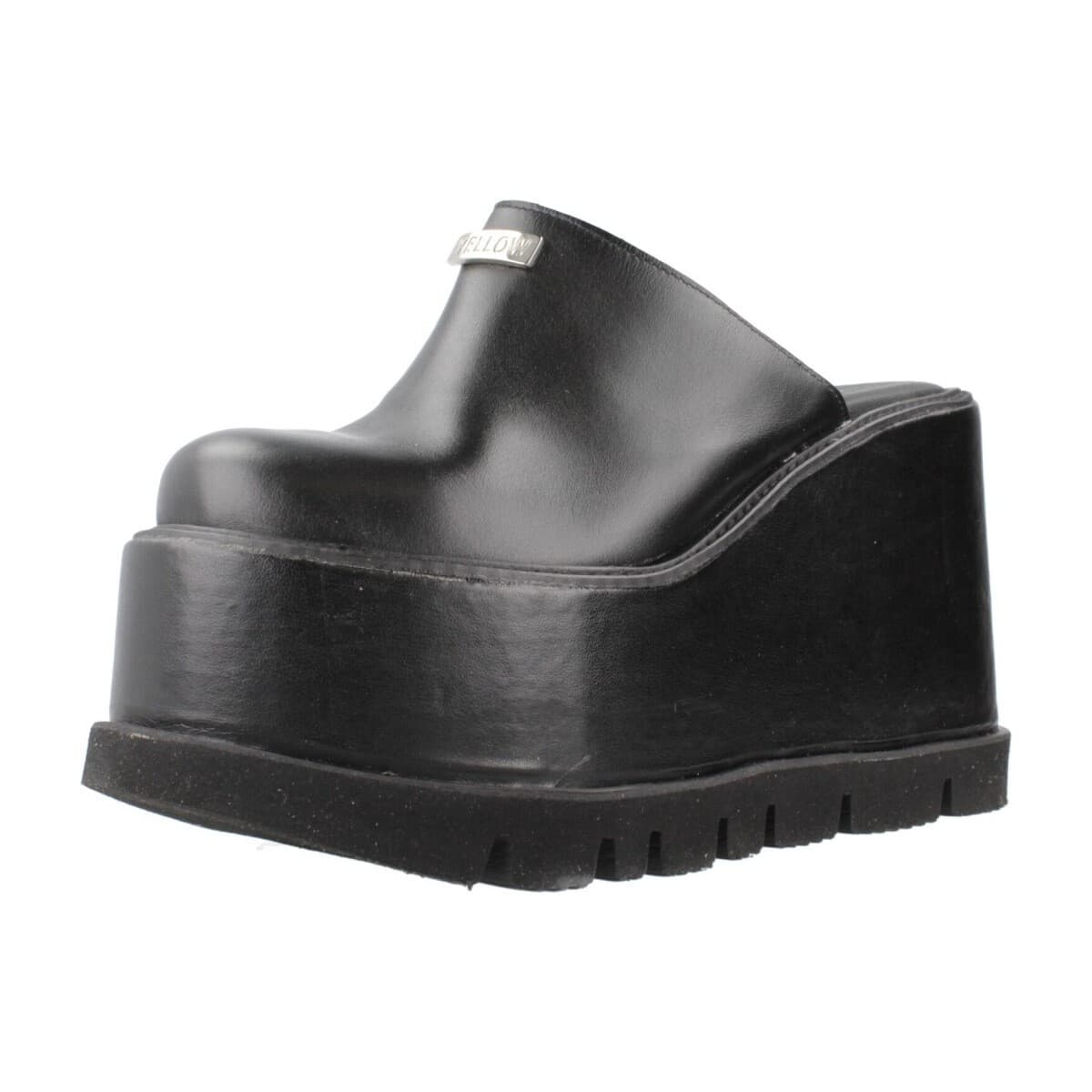 Women's Clogs Yellow Black