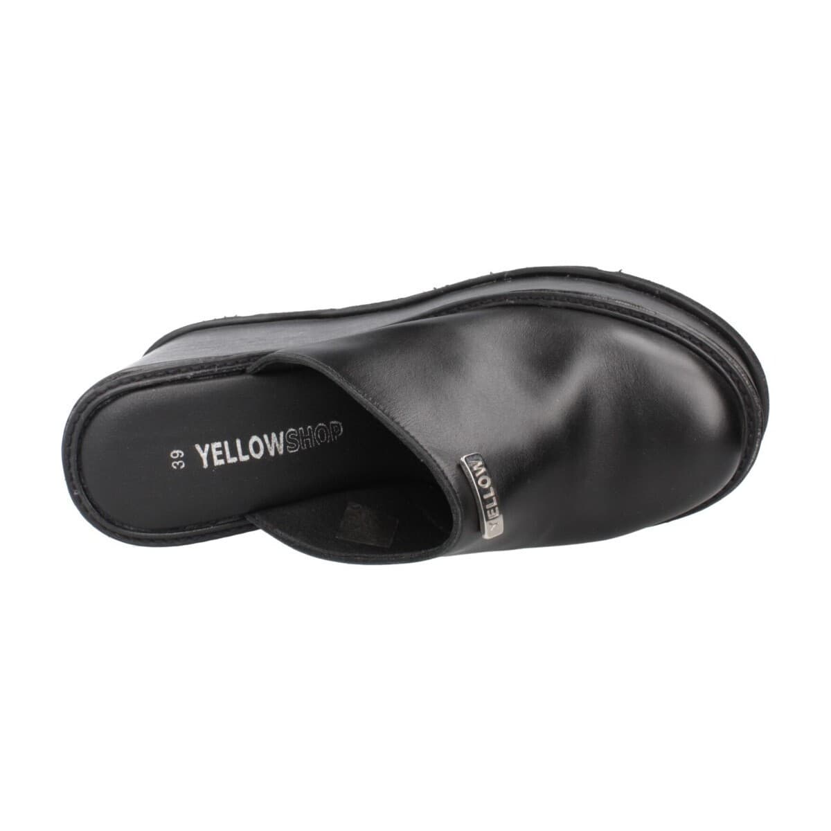 Women's Clogs Yellow Black