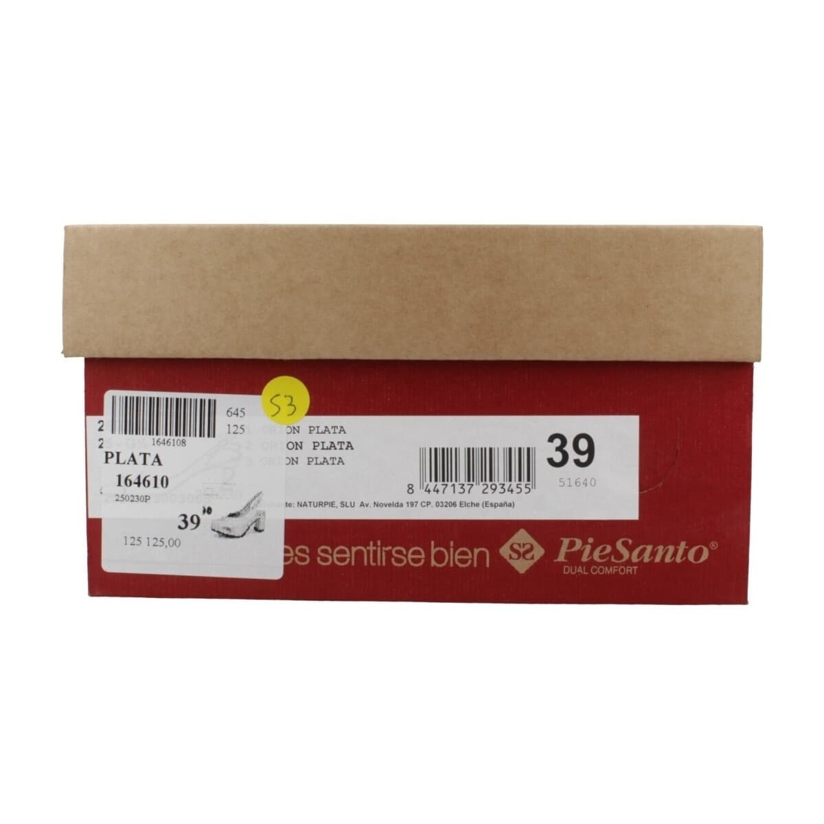 Women's Derby Shoes Piesanto Silver