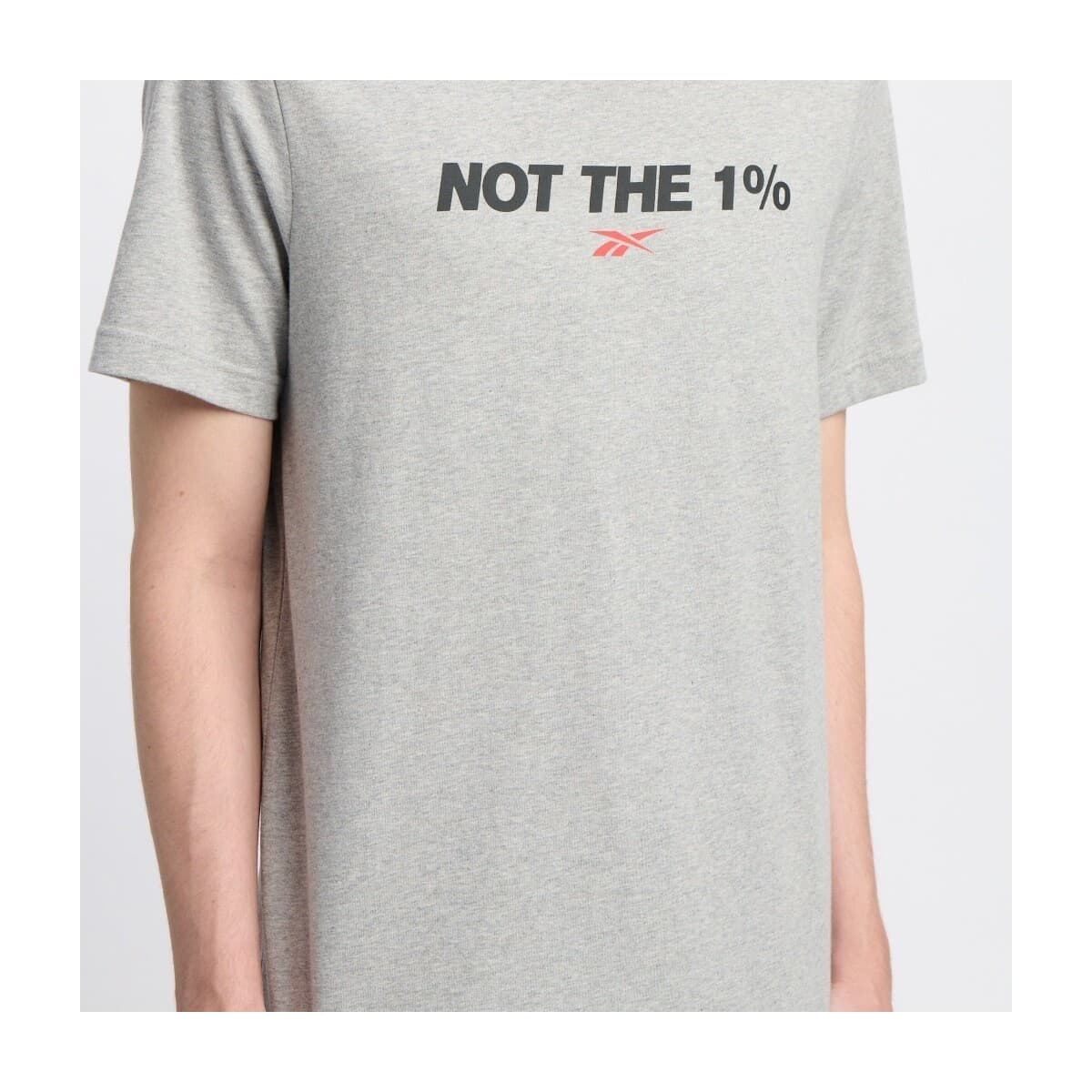 Men's Sports T-Shirts Reebok Gray