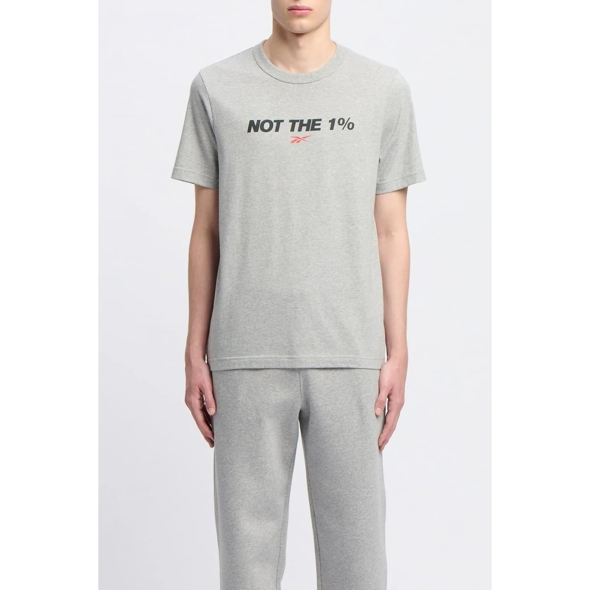 Men's Sports T-Shirts Reebok Gray