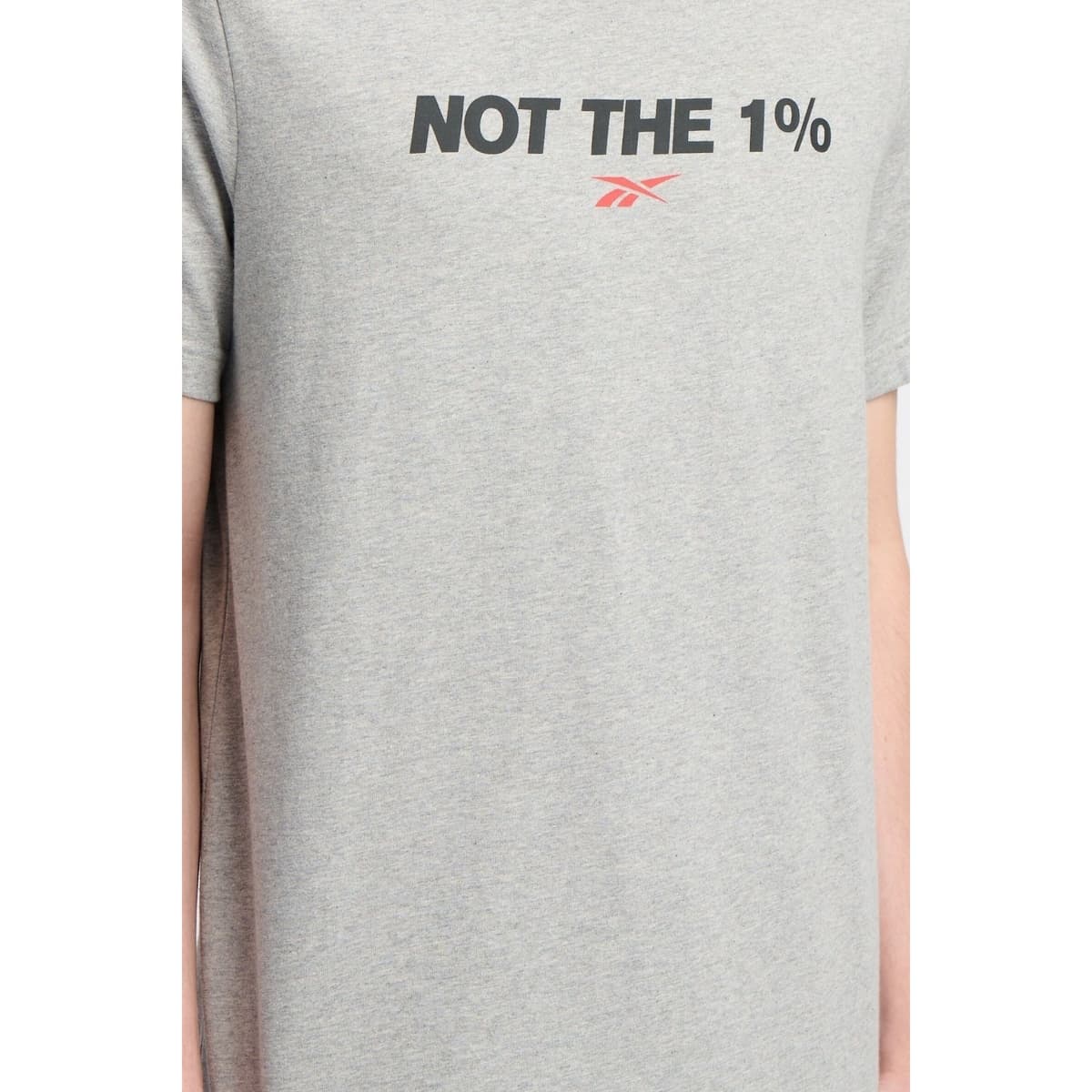 Men's Sports T-Shirts Reebok Gray