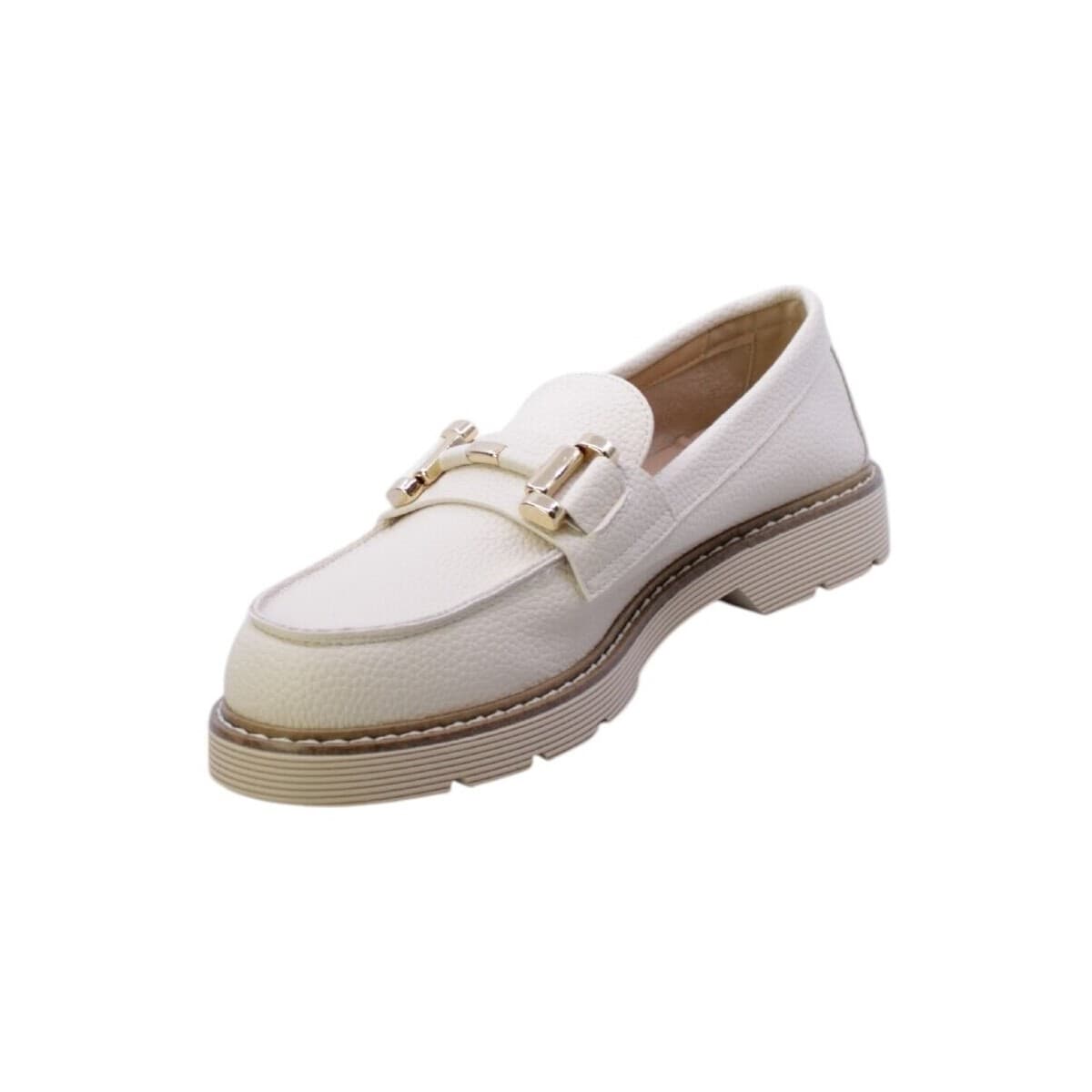 Women's Loafers Nacree White