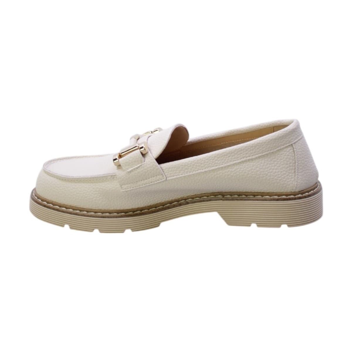 Women's Loafers Nacree White