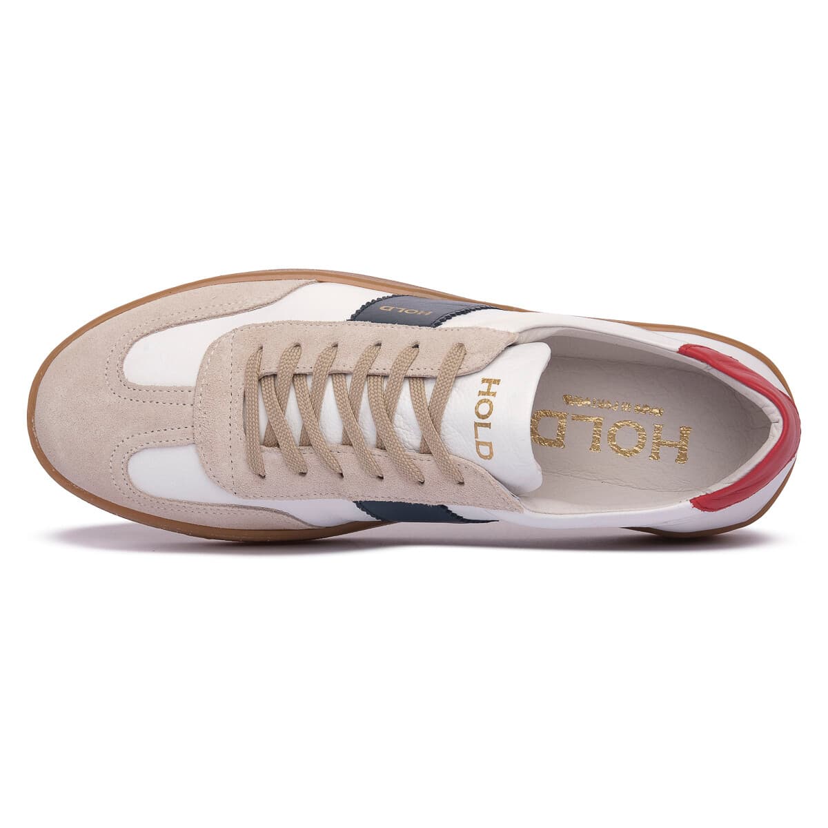 Men's Sneakers Hold Red