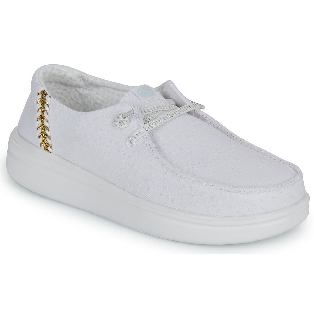 Slip on HEYDUDE WENDY RISE PERF CANVAS