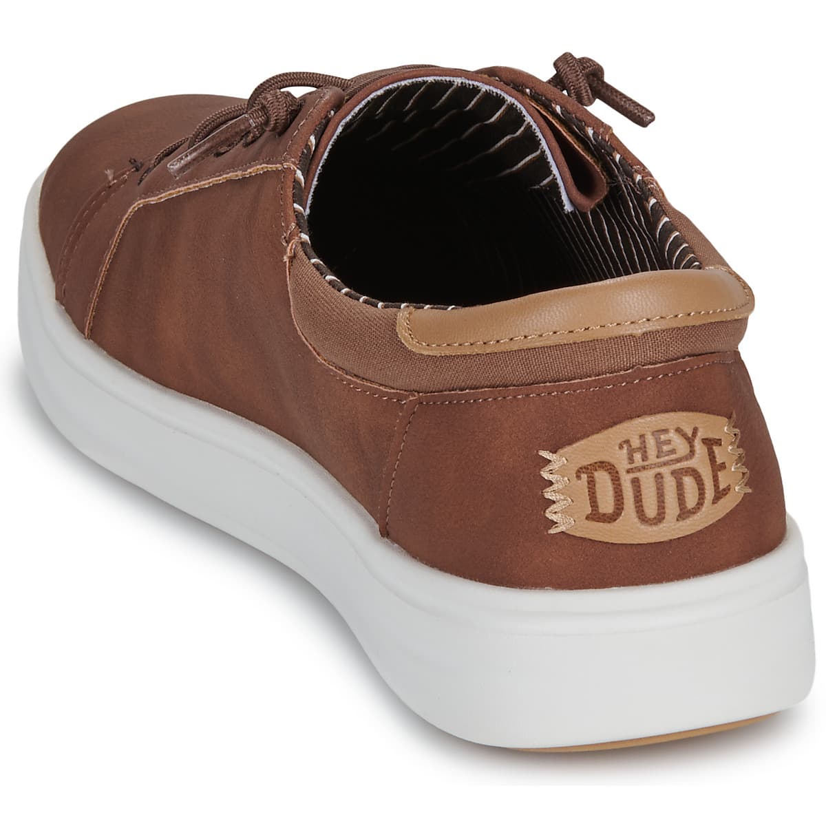 Men's Derby Shoes HEYDUDE Brown