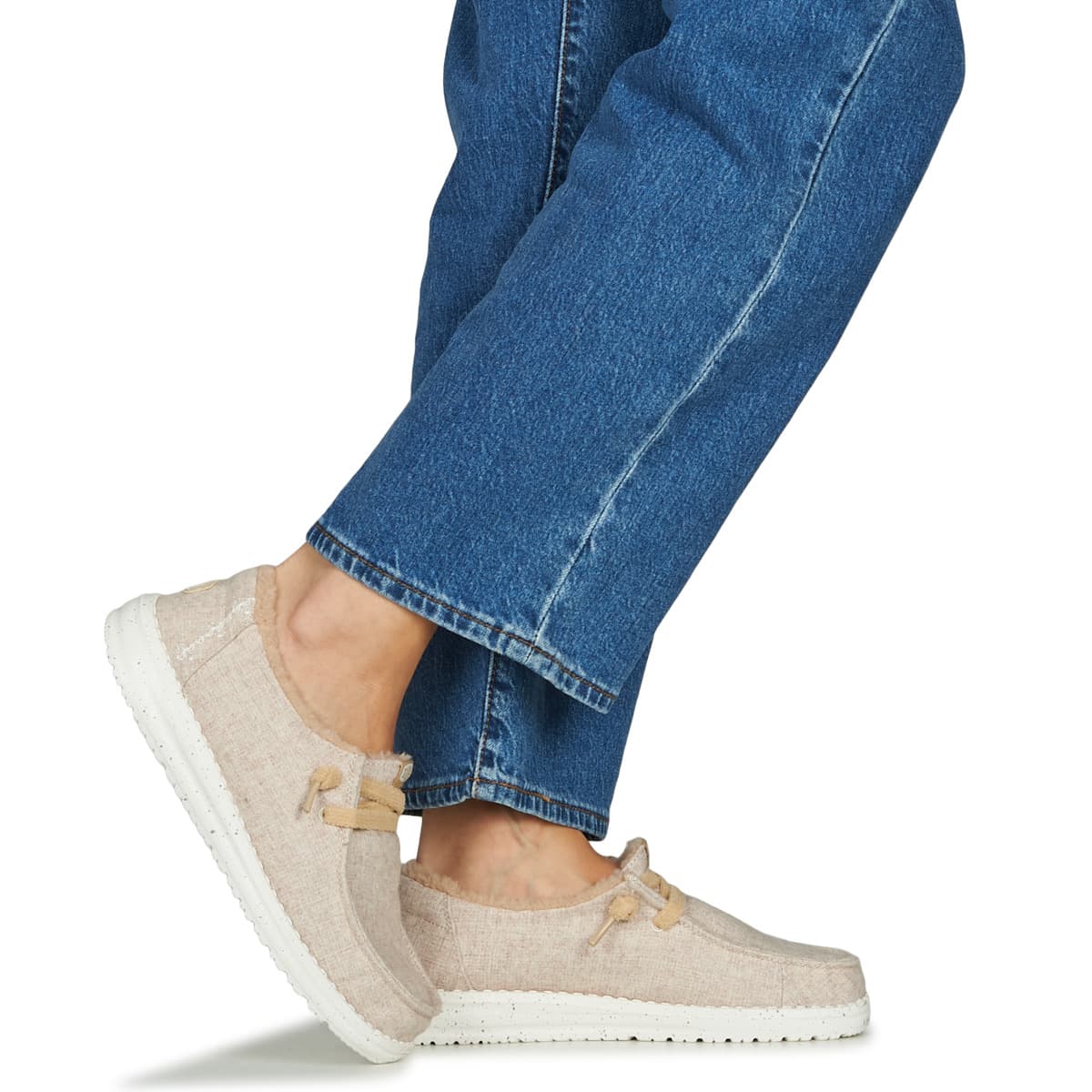 Women's Loafers HEYDUDE Beige
