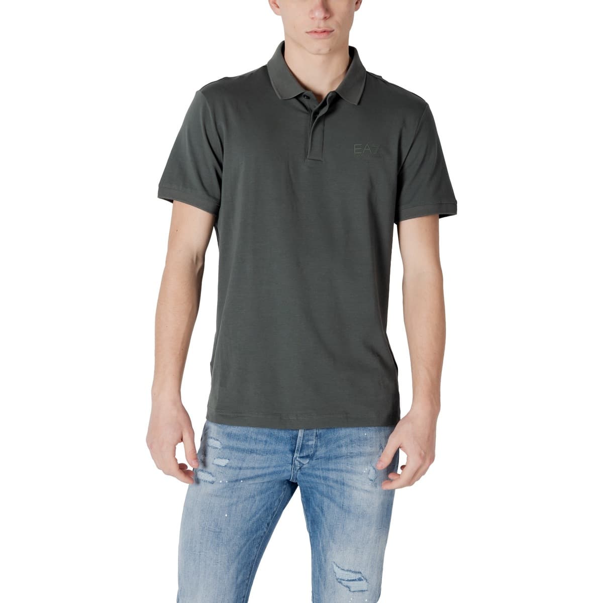 Men's Polo Shirts EA7 Green
