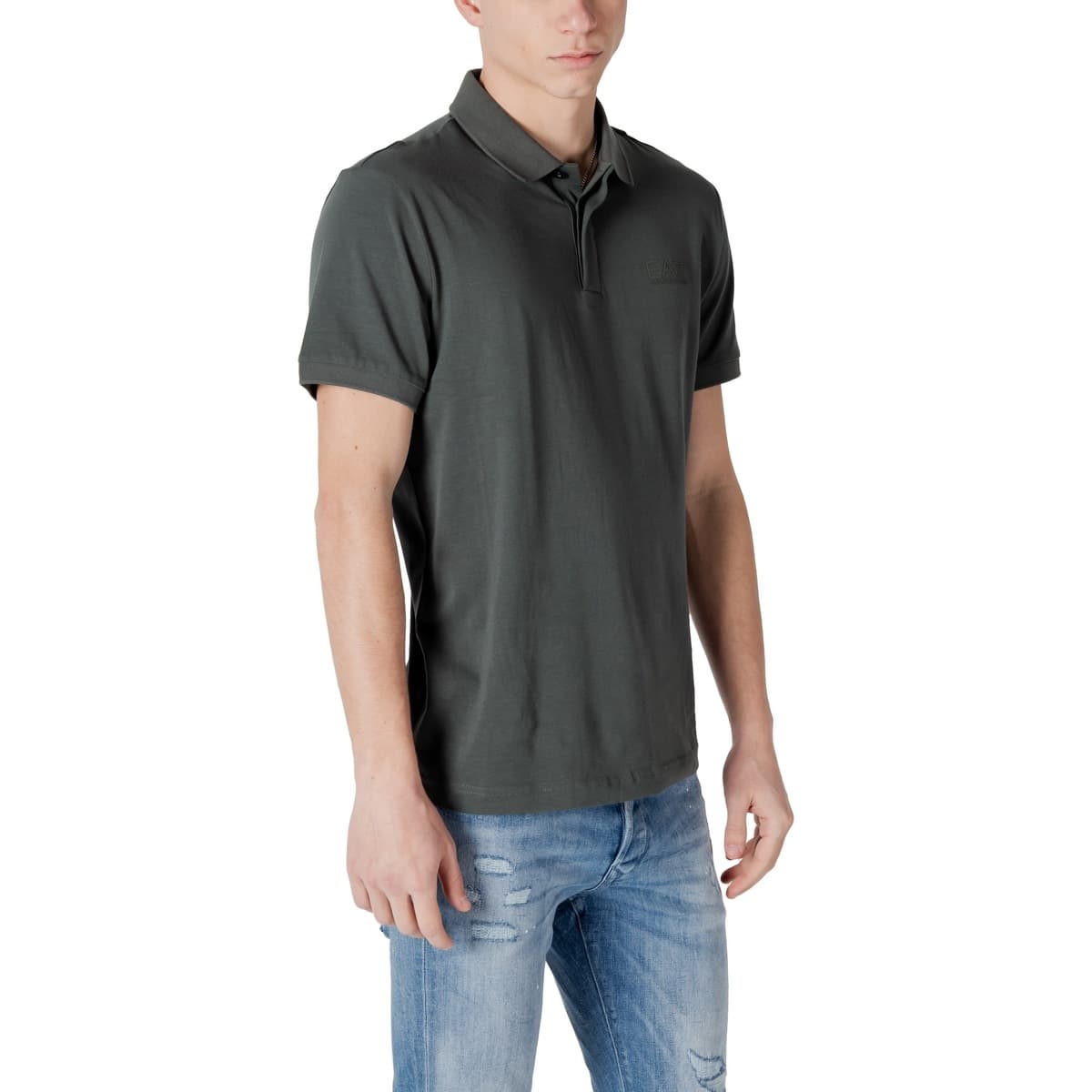 Men's Polo Shirts EA7 Green