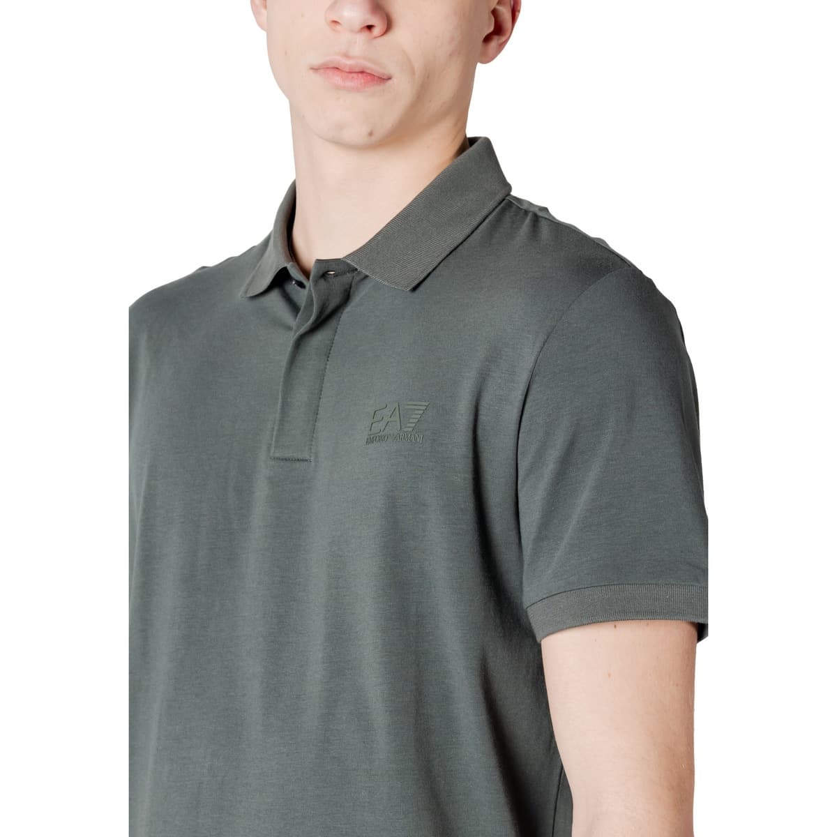 Men's Polo Shirts EA7 Green