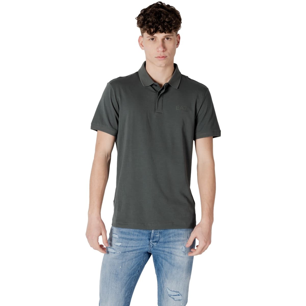 Men's Polo Shirts EA7 Green