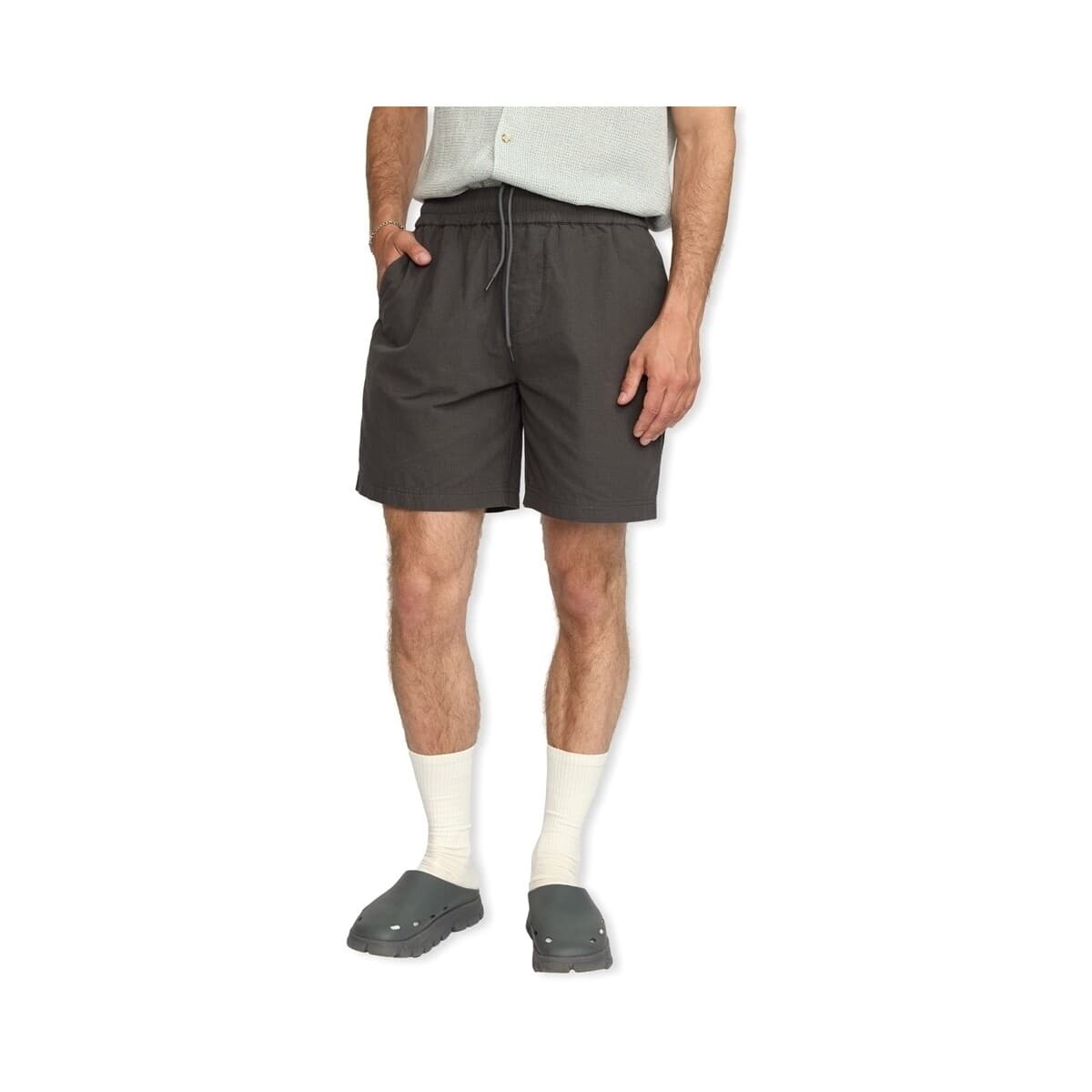 Shorts & Βερμούδες Revolution RVLT Casual Shorts 4045 - Darkgrey