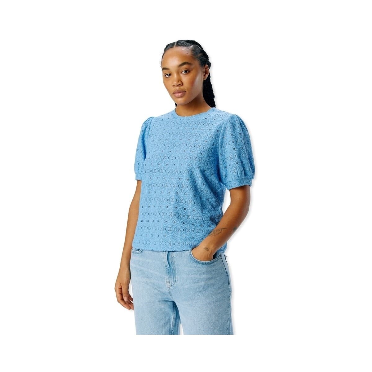 Women's T-Shirts Object Blue