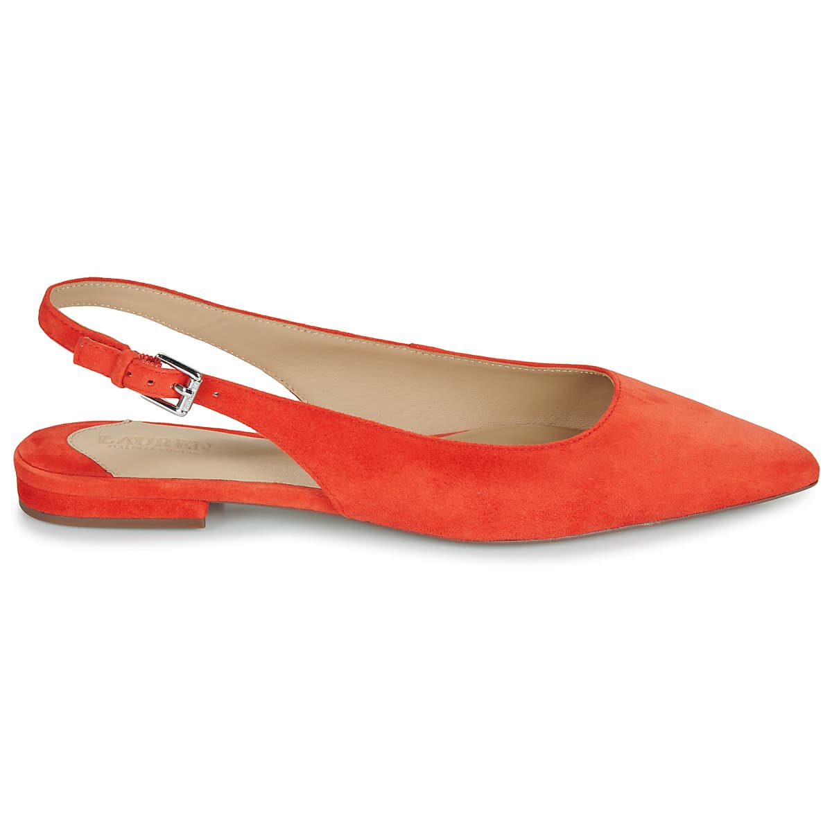 Women's Ballet Flats Lauren Ralph Lauren Red