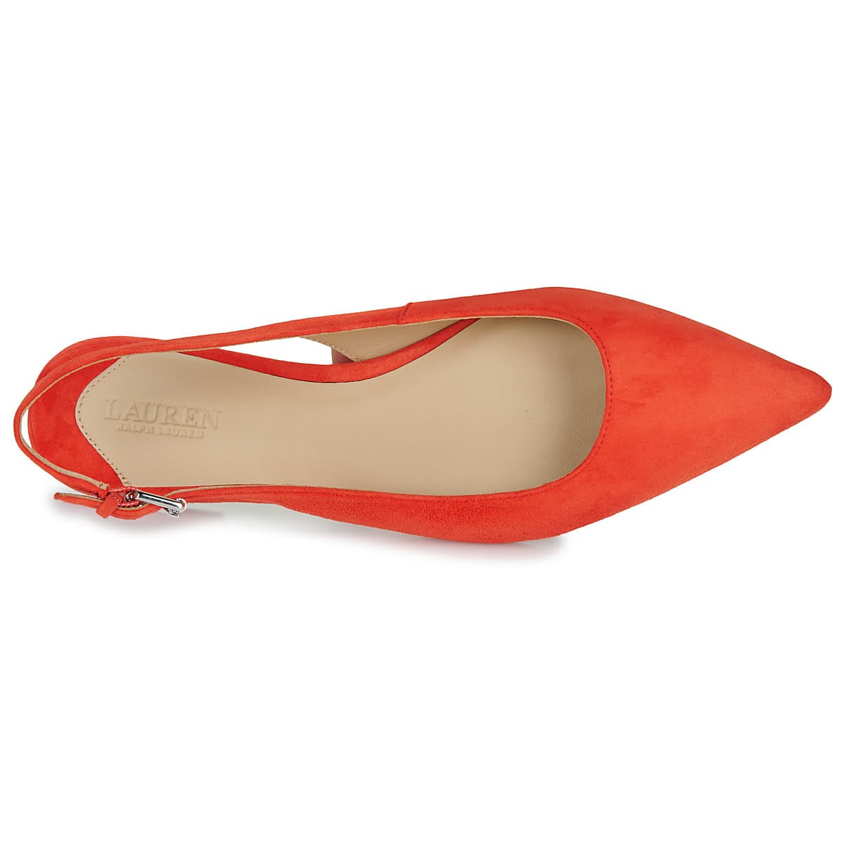 Women's Ballet Flats Lauren Ralph Lauren Red