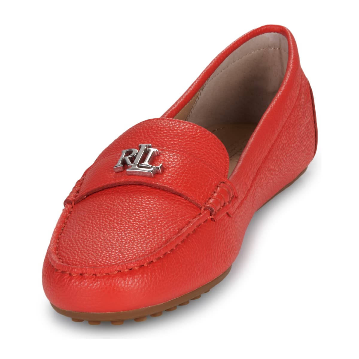 Women's Loafers Lauren Ralph Lauren Red