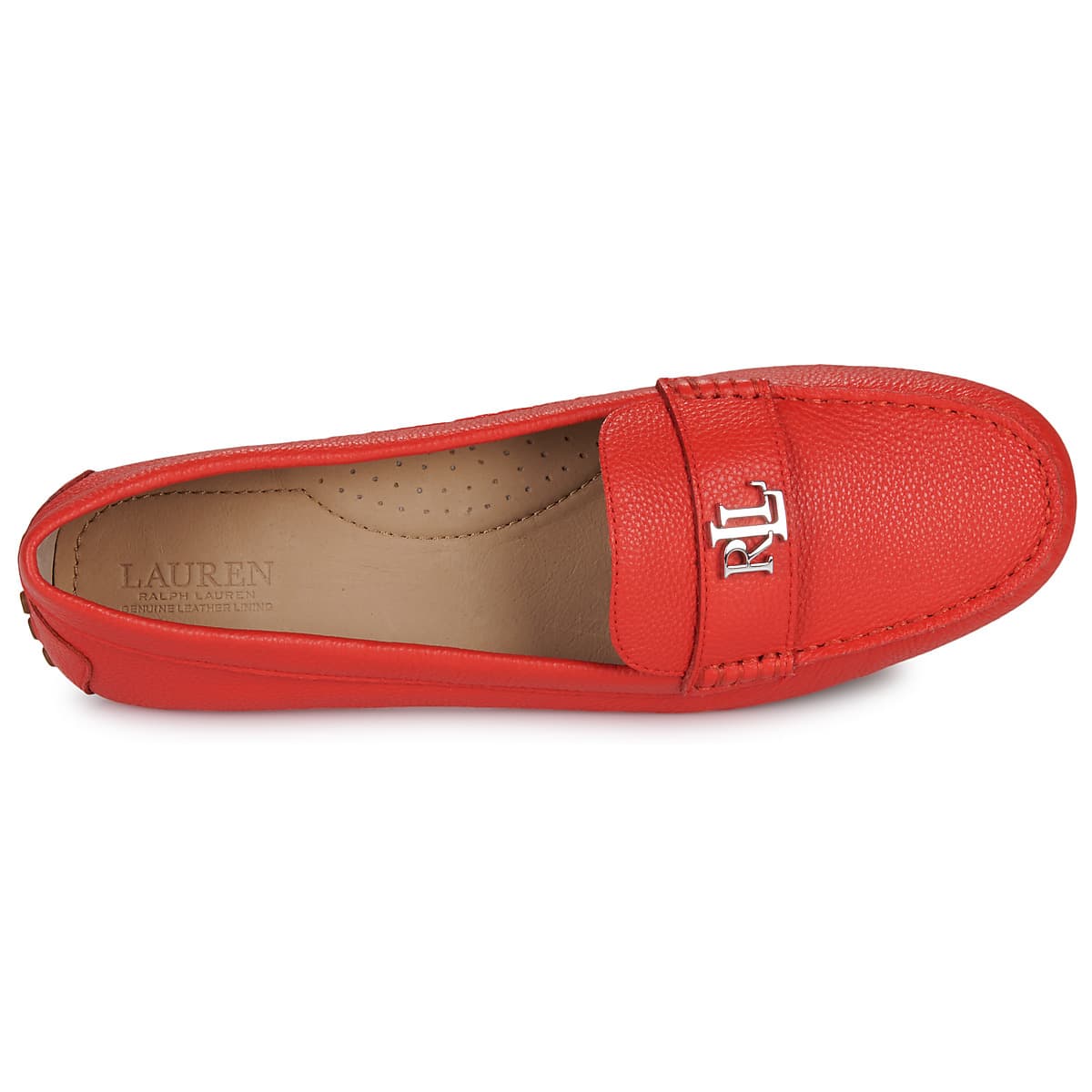 Women's Loafers Lauren Ralph Lauren Red