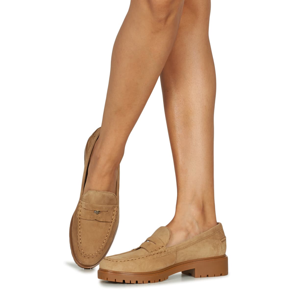 Women's Loafers Lauren Ralph Lauren Brown