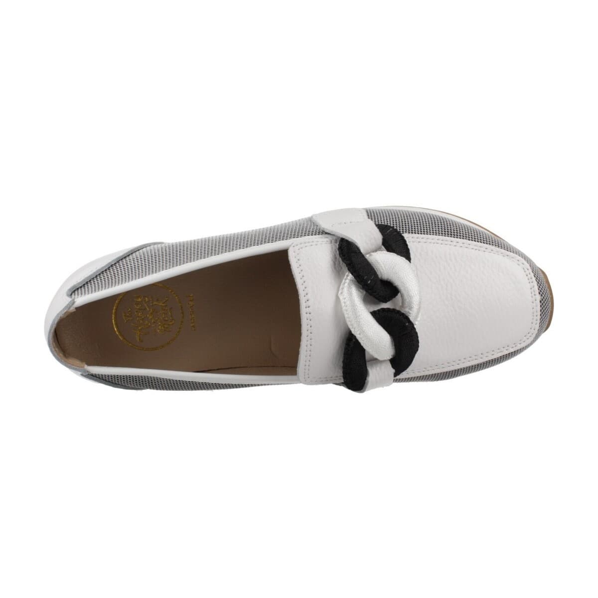 Women's Loafers The Happy Monk White