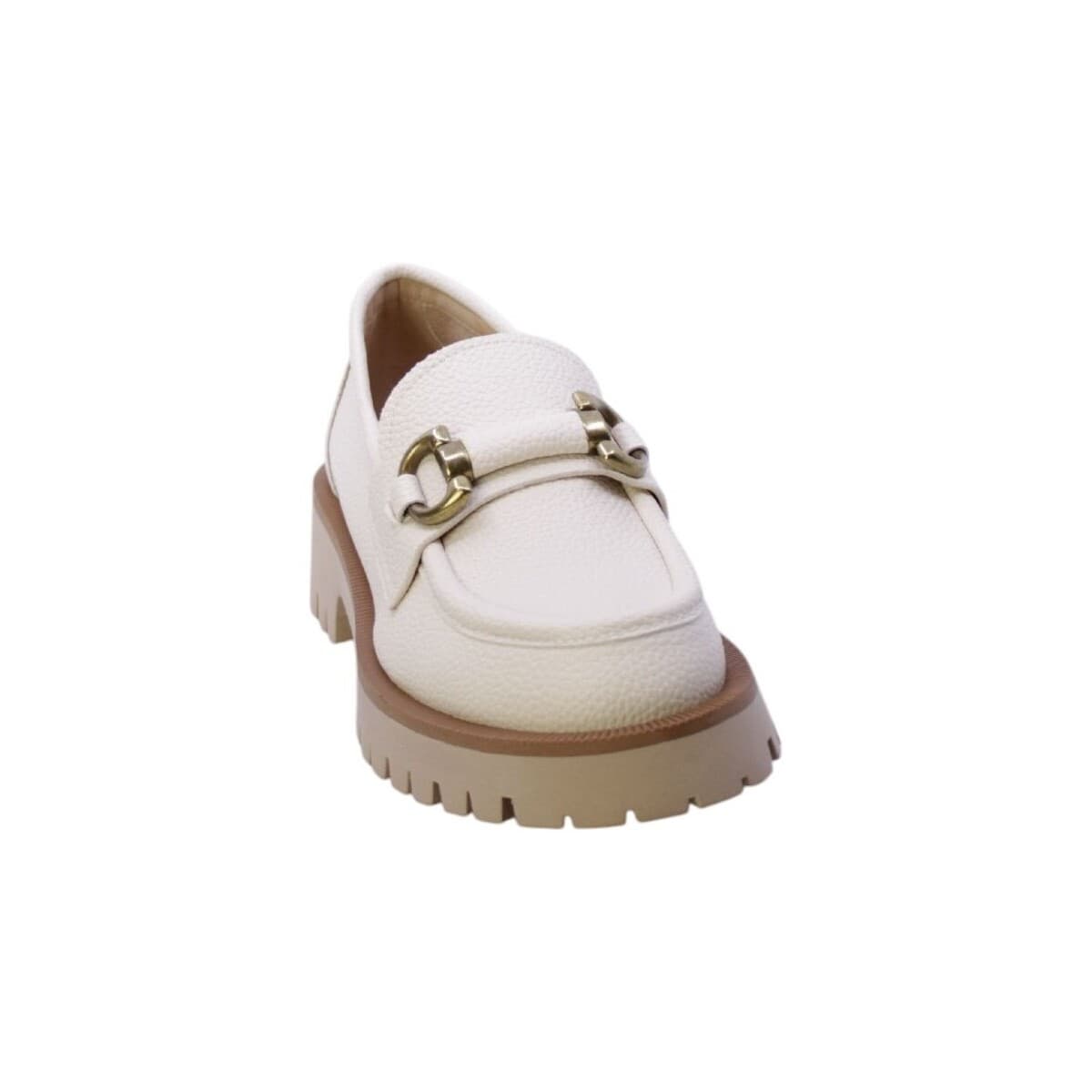 Women's Loafers Nacree White