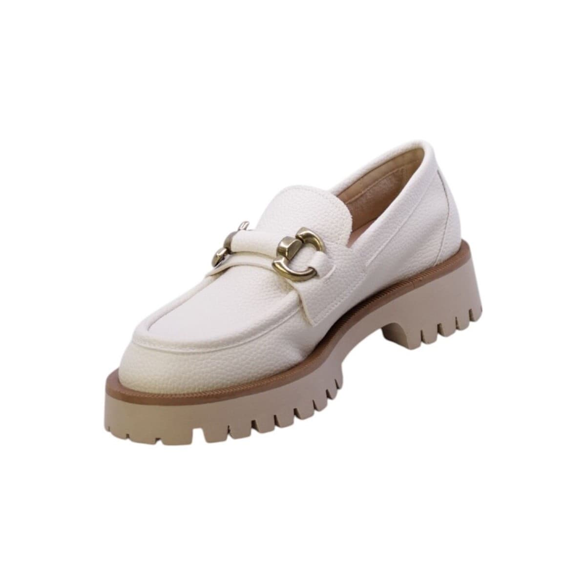 Women's Loafers Nacree White