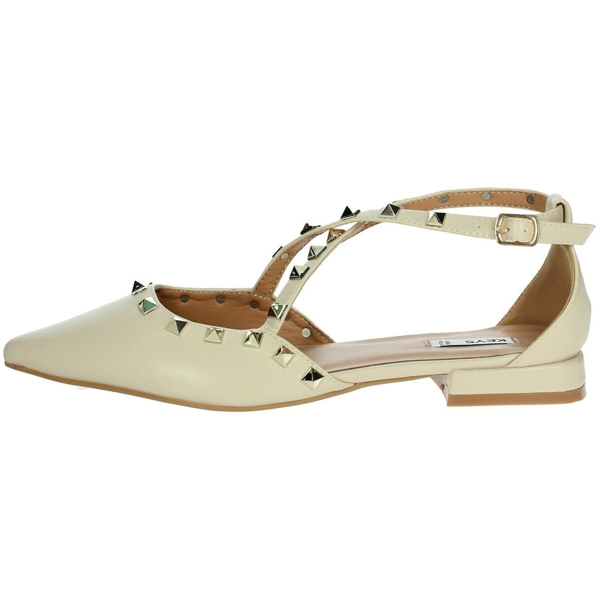 Women's Ballet Flats Keys Beige