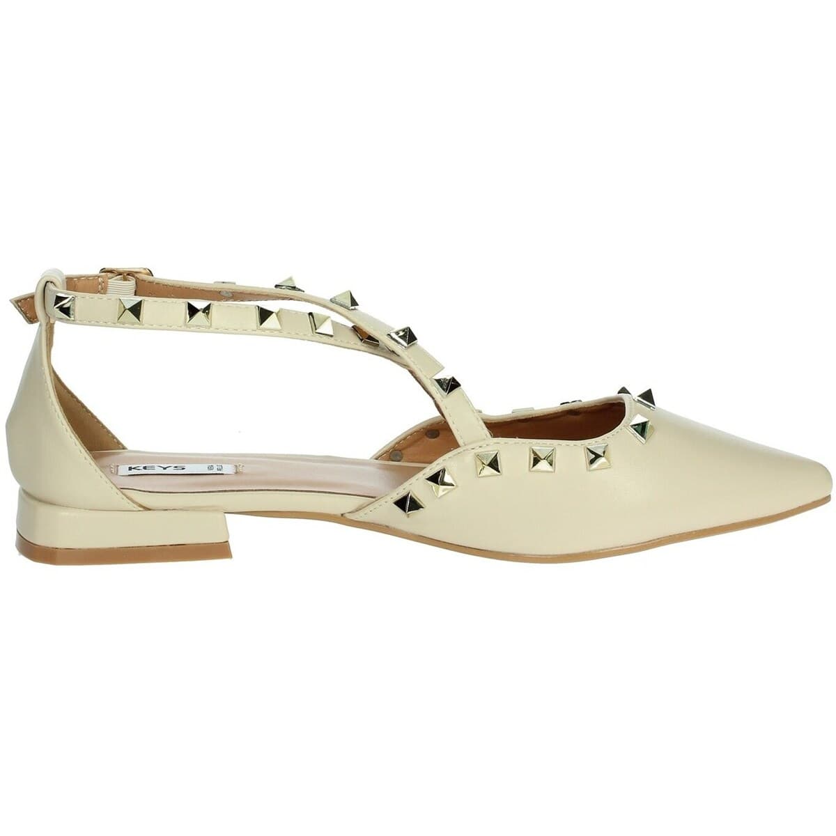 Women's Ballet Flats Keys Beige