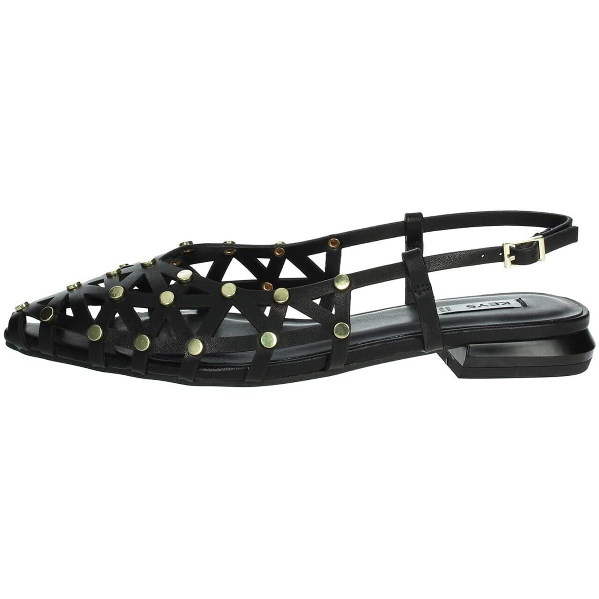 Women's Ballet Flats Keys Black