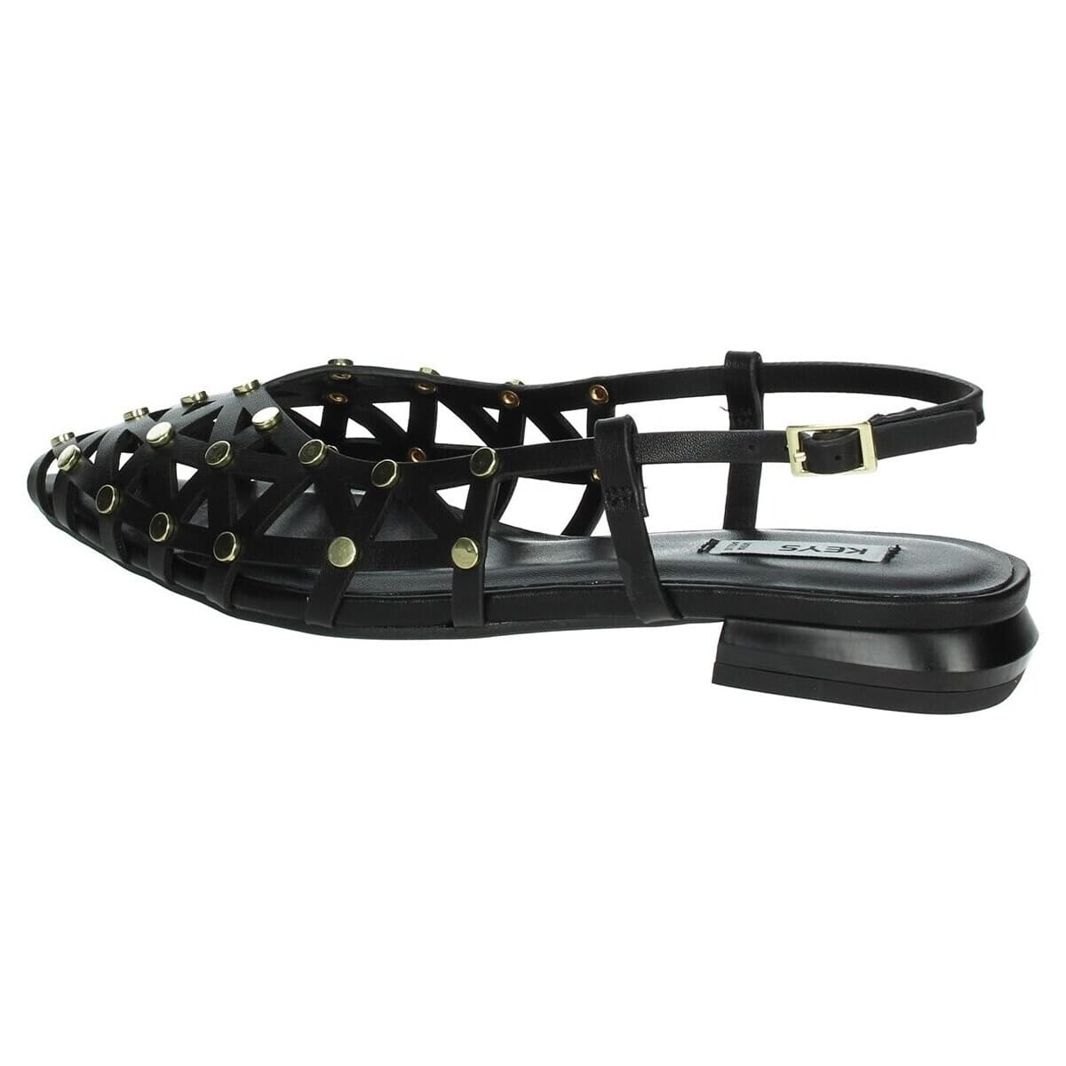 Women's Ballet Flats Keys Black