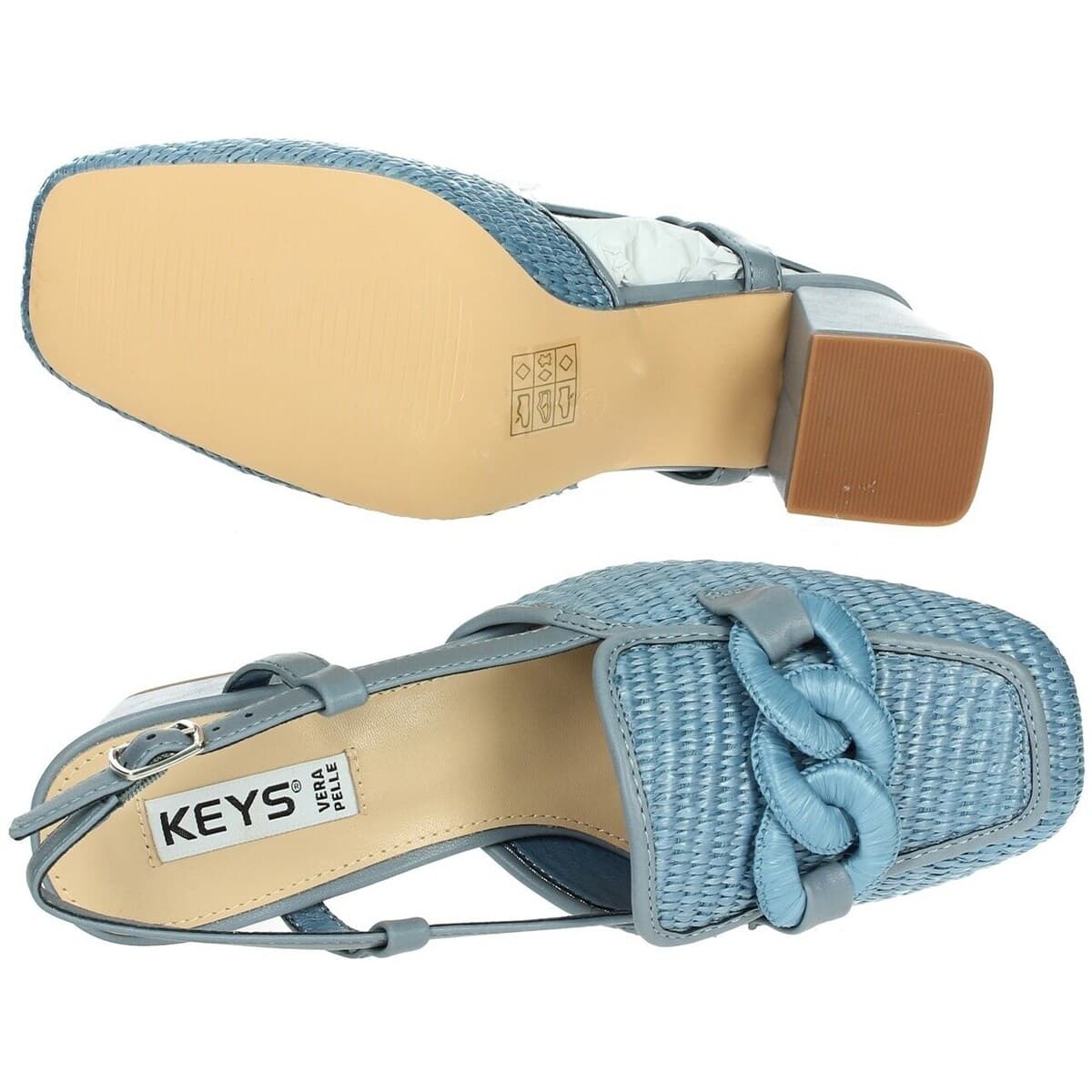 Women's Pumps Keys Blue