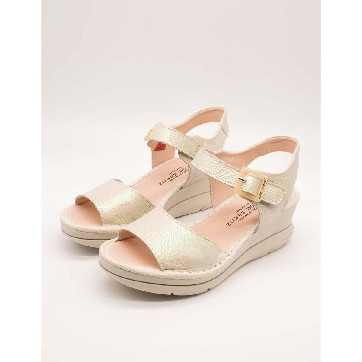 Women's Platforms Jose Saenz White