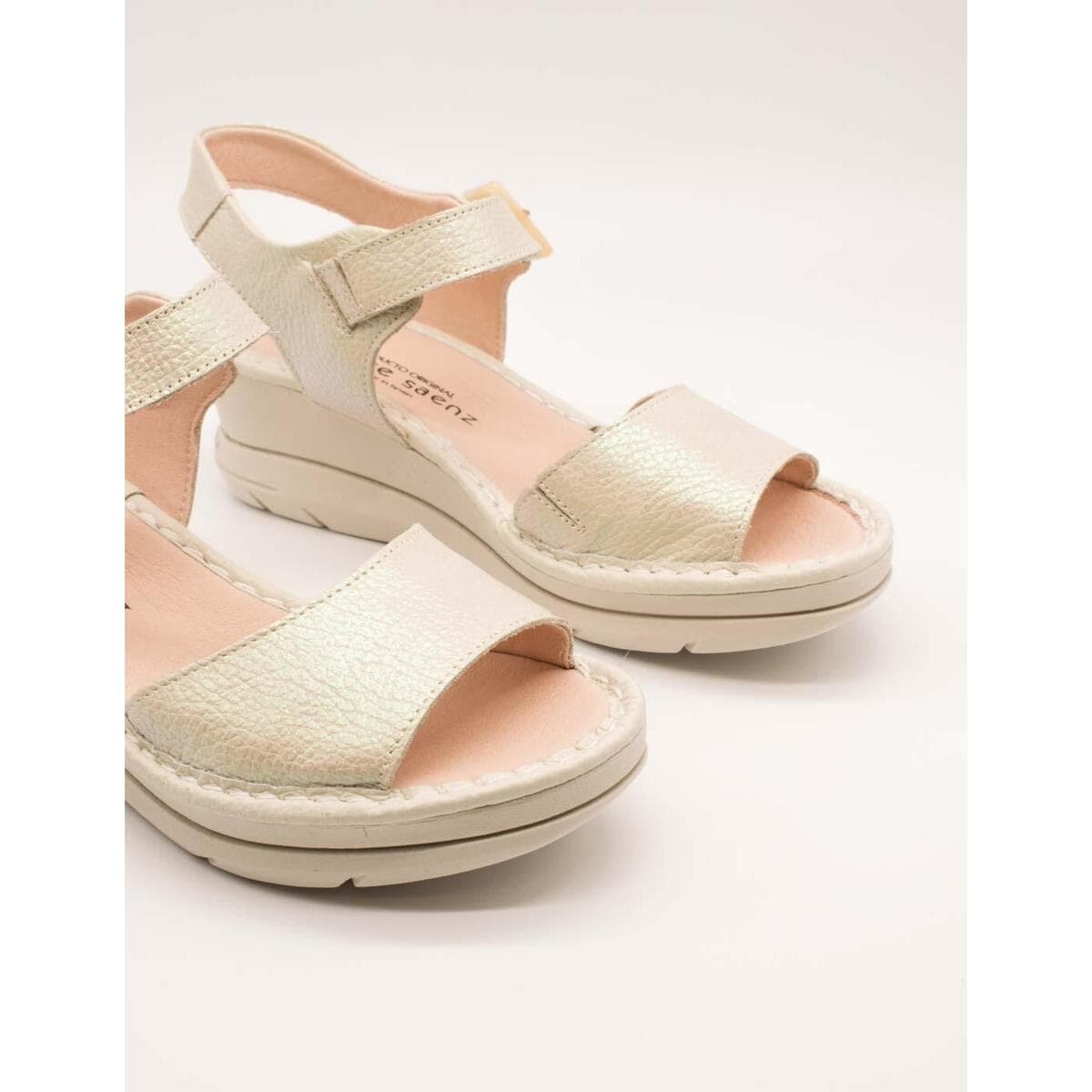 Women's Platforms Jose Saenz White