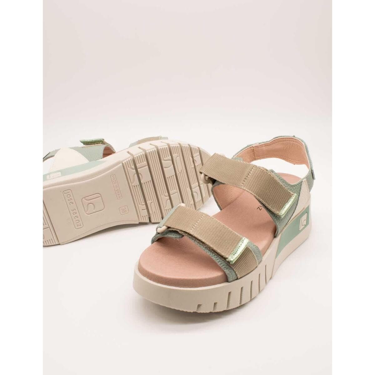Women's Platforms Jose Saenz Green